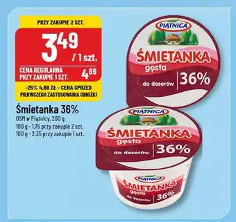 Polomarket Śmietana 36% Piątnica oferta