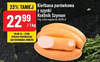 Polomarket Kiełbasa parówkowa Rzeźnik szymon poleca oferta