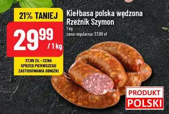 Polomarket Kiełbasa polska wędzona Rzeźnik szymon poleca oferta