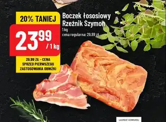 Polomarket Boczek łososiowy Rzeźnik szymon poleca oferta