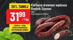 Polomarket Kiełbasa drewnem wędzona Rzeźnik szymon poleca oferta