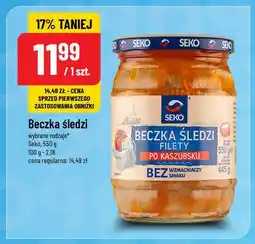 Polomarket Beczka śledzi po kaszubsku Seko oferta