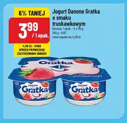 Polomarket Jogurt truskawka Danone gratka oferta