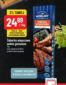 Polomarket Żeberka wieprzowe wolno gotowane Morliny oferta