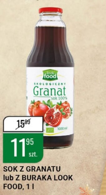 bi1 Sok z granatu Look Food 1l oferta
