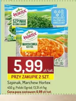 Avita Szpinak, Marchew Hortex oferta