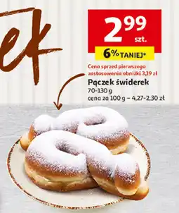 Auchan Pączek świderek oferta