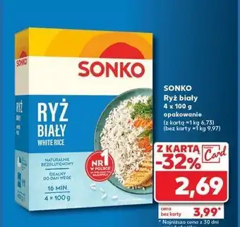 Kaufland Ryż biały Sonko oferta