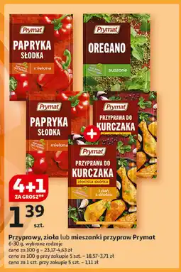 Auchan Przyprawa do kurczaka złocista skórka Prymat oferta