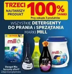 Kaufland Detergenty do prania i sprzątania marki MILL oferta