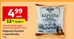 Auchan Kapusta kiszona z marchewką Dominik oferta