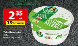 Auchan Mleko zsiadłe Auchan Pewni Dobrego oferta