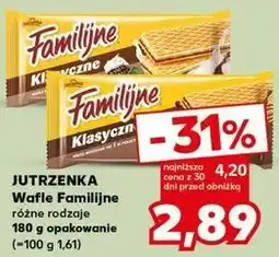 Kaufland Wafle familijne Jutrzenka oferta