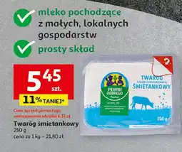 Auchan Twaróg śmietankowy Auchan Pewni Dobrego oferta