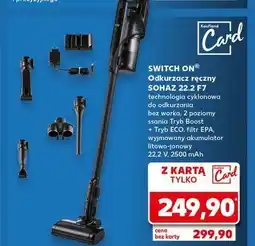 Kaufland Odkurzacz sohaz 22.2 f7 Switch On oferta