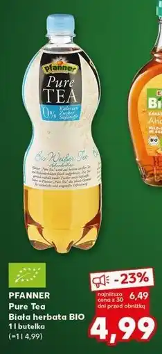 Kaufland Herbata biała Pfanner oferta
