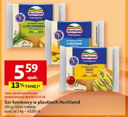 Auchan Ser topiony ze szczypiorkiem Hochland oferta