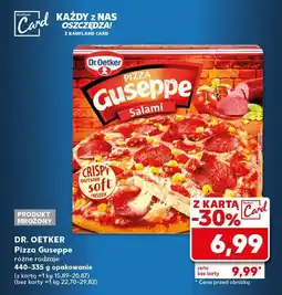Kaufland Pizza Guseppe Dr. Oetker oferta