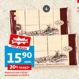 Auchan Wafle podkarpackie z czekoladą Delta oferta