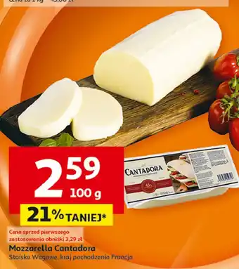 Auchan Ser mozzarella Cantadora oferta