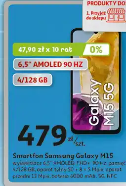 Auchan Smartfon m15 Samsung Galaxy oferta