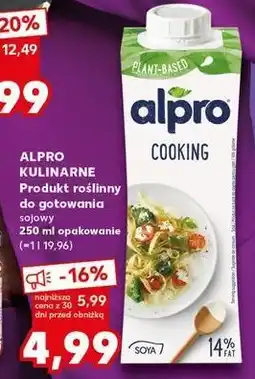 Kaufland Napój sojowy do gotowania Alpro Cooking oferta