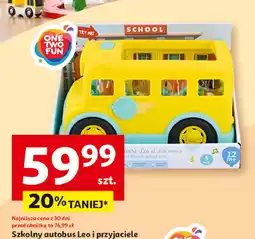 Auchan Autobus szkolny leo i przyjaciele One Two Fun oferta