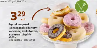 Auchan Donut wegański oferta