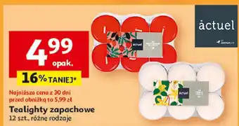 Auchan Tealighty zapachowe Actuel oferta