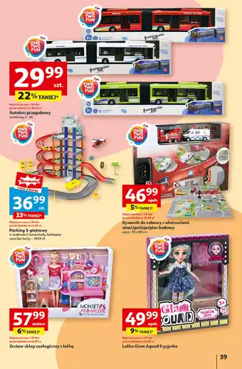 Auchan Autobus przegubowy 1:48 One Two Fun oferta