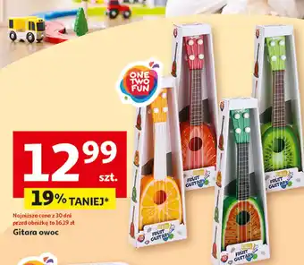 Auchan Gitara owoc One Two Fun oferta