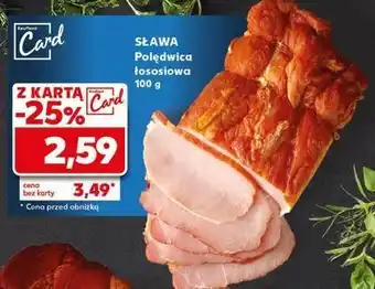 Kaufland Polędwica łososiowa Sława oferta