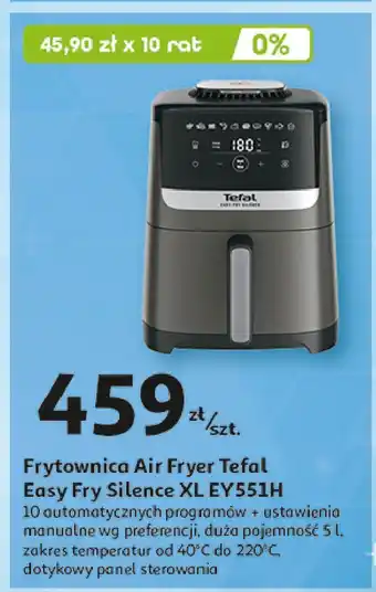 Auchan Frytkownica ey551h Tefal oferta