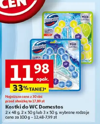 Auchan Kostka do wc ocean Domestos Power5 oferta