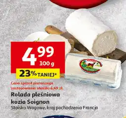 Auchan Rolada kozia Soignon oferta