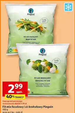 Auchan Fasolka mix Pinguin oferta