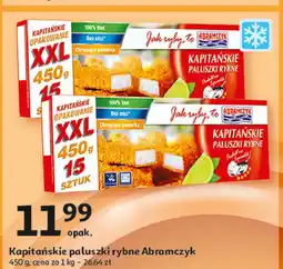 Auchan Paluszki rybne kapitańskie Abramczyk oferta