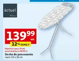 Auchan Deska do prasowania classic 114 x 36 cm Actuel oferta