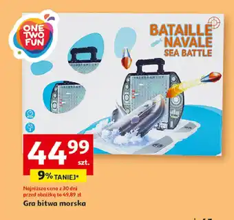 Auchan Gra bitwa morska One Two Fun oferta