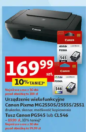 Auchan Tusz kolorowy cl546 Canon oferta