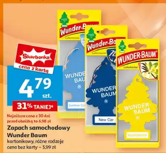 Auchan Choinka zapachowa summer cotton Wunder-Baum oferta