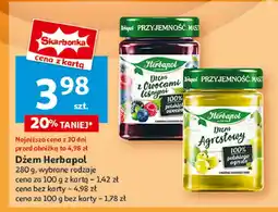 Auchan Dżem agrestowy Herbapol oferta