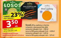 Auchan Łosoś wędzony w kremie Suempol oferta