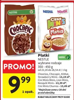 Intermarche Płatki churros Cini Minis oferta