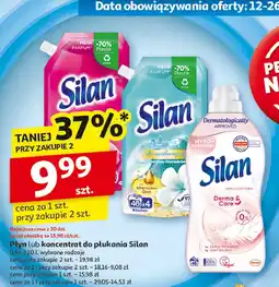 Auchan Płyn do płukania kwiatowy Silan Aromatherapy oferta