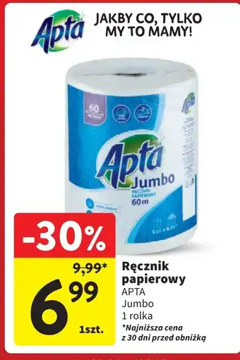 Intermarche Ręcznik uniwersalny jumbo Apta oferta