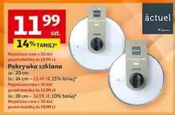 Auchan Pokrywka szklana 28 cm Actuel oferta