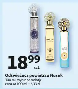 Auchan Odświeżacz powietrza dubaj Nusuk oferta