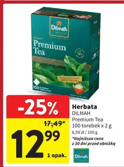 Intermarche Herbata Dilmah Premium Tea oferta