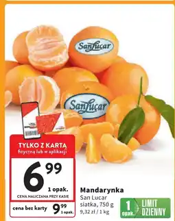 Intermarche Mandarynki Sanlucar oferta